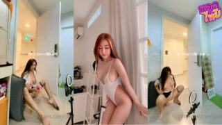 หลุดไทย juniijune324 น้องจูน เปิดประตูห้องแอบติ้วหีช่วยตัวเอง ลุ้นคนเดินผ่านมาเห็นตื่นเต้นเสียวน้ำแตก